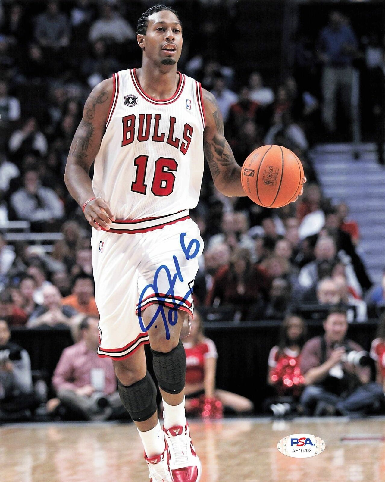 James Johnson signed 8x10 Photo Poster painting PSA/DNA Chicago Bulls Autographed