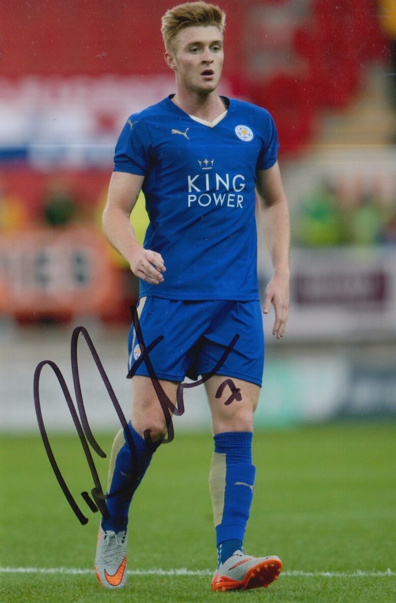 LEICESTER CITY HAND SIGNED RYAN WATSON 6X4 Photo Poster painting.