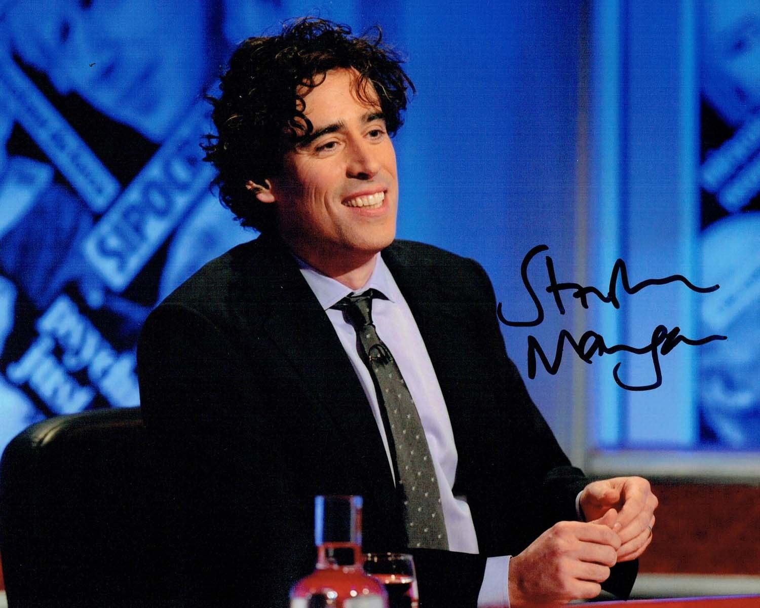 Stephen MANGAN Signed Autograph 10x8 Photo Poster painting 1 AFTAL COA Stand Up Comedian