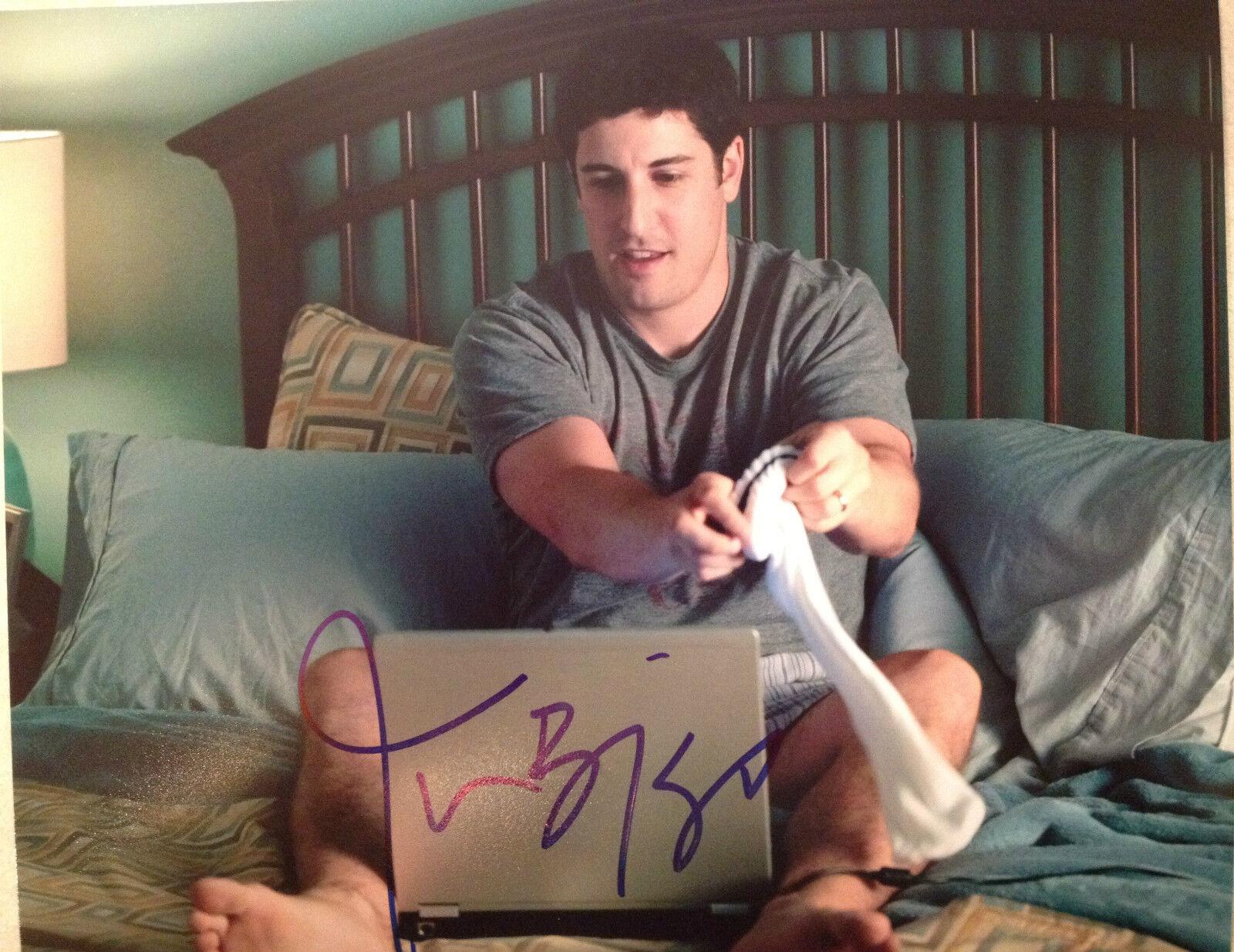 American Pie Reunion JASON BIGGS Signed 8x10