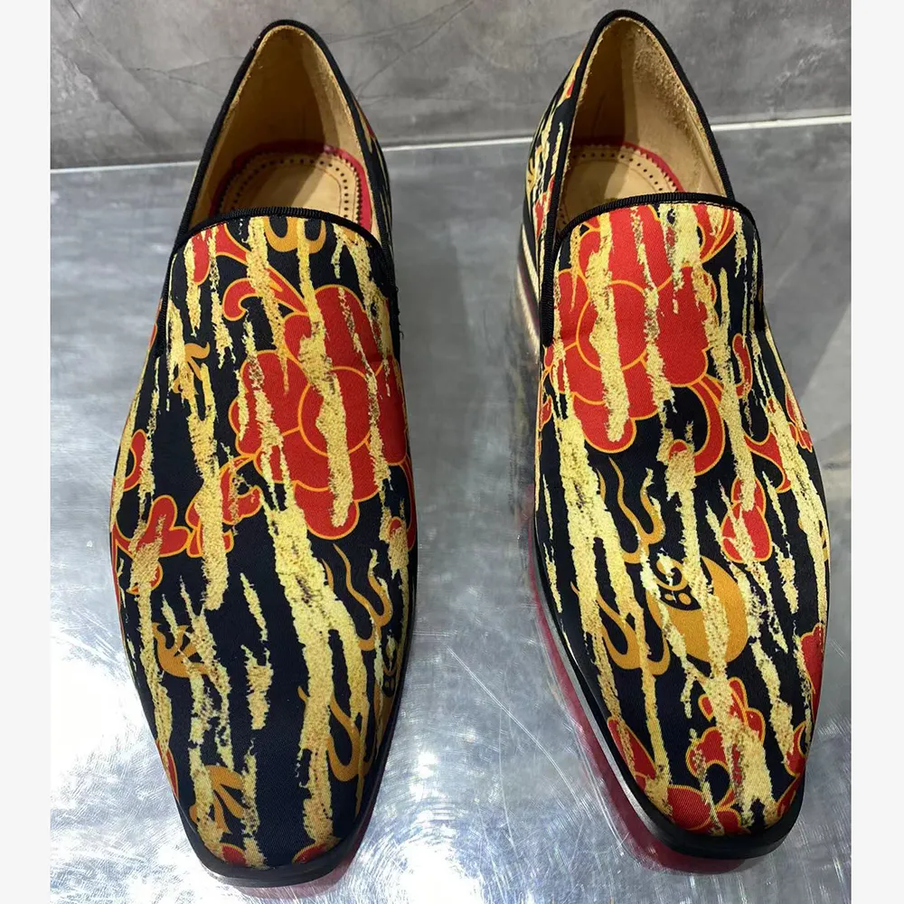 Gentleman's Oxford Shoes Red bottom Classic Formal Shoes-vocosishoes