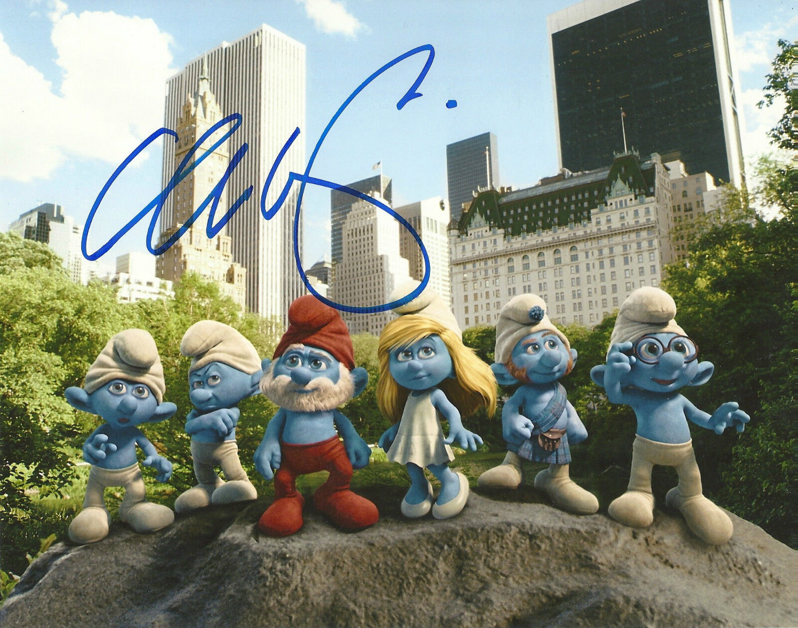 GEORGE LOPEZ 'SMURFS' 'GEORGE LOPEZ SHOW' SIGNED 8X10 PICTURE 4 *COA