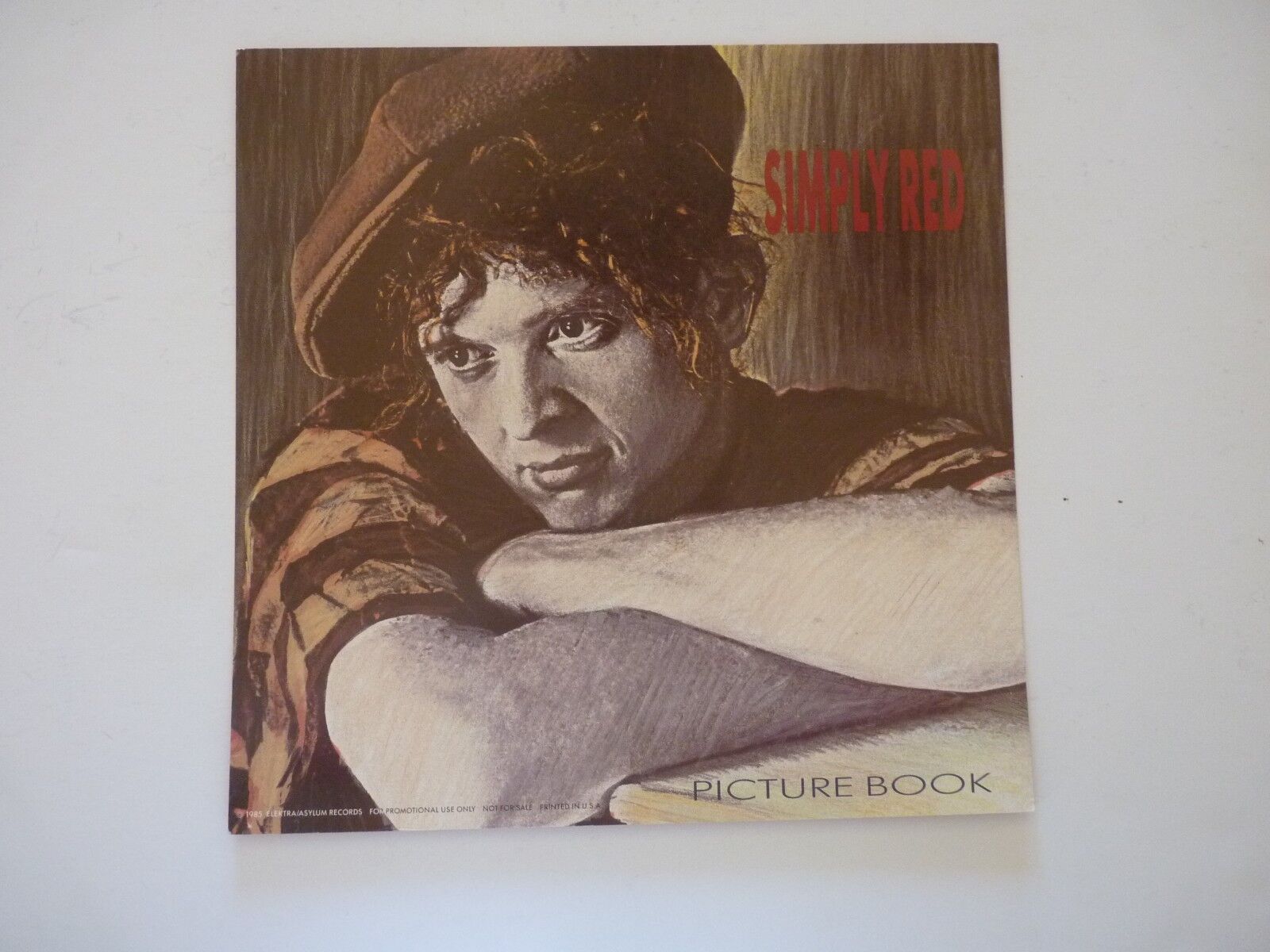 Simply Red Picture Book LP Record Photo Poster painting Flat 12x12 Poster