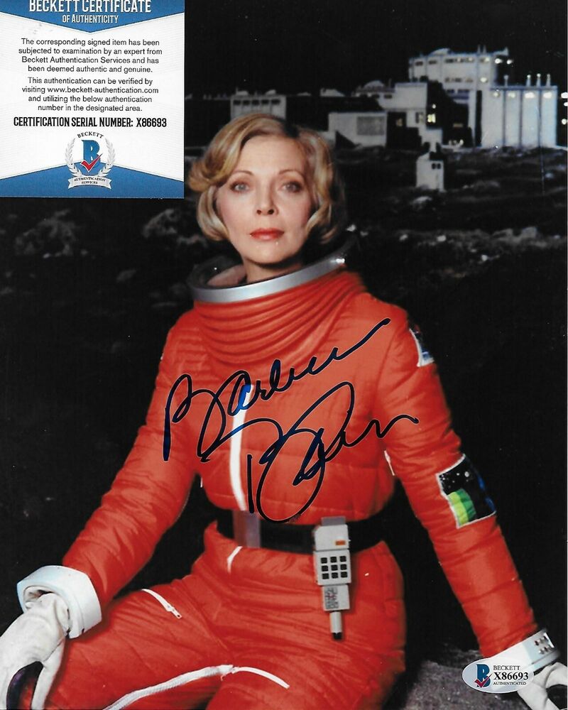 Barbara Bain Space 1999 Original 8X10 Photo Poster painting w/Beckett #5