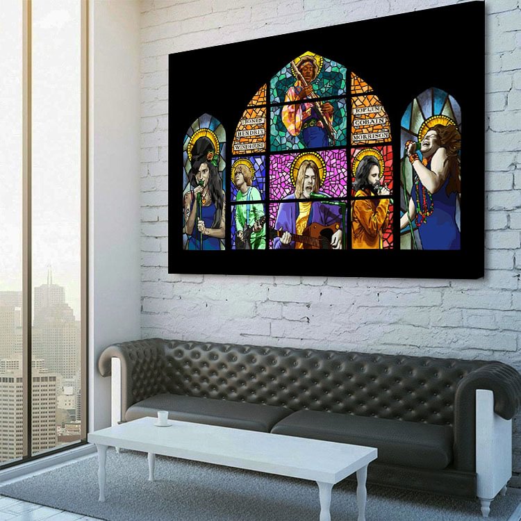 The 27 Club Canvas Wall Art