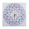 DIY Diamond Painting White Flower Wall Clock Craft Art Decor