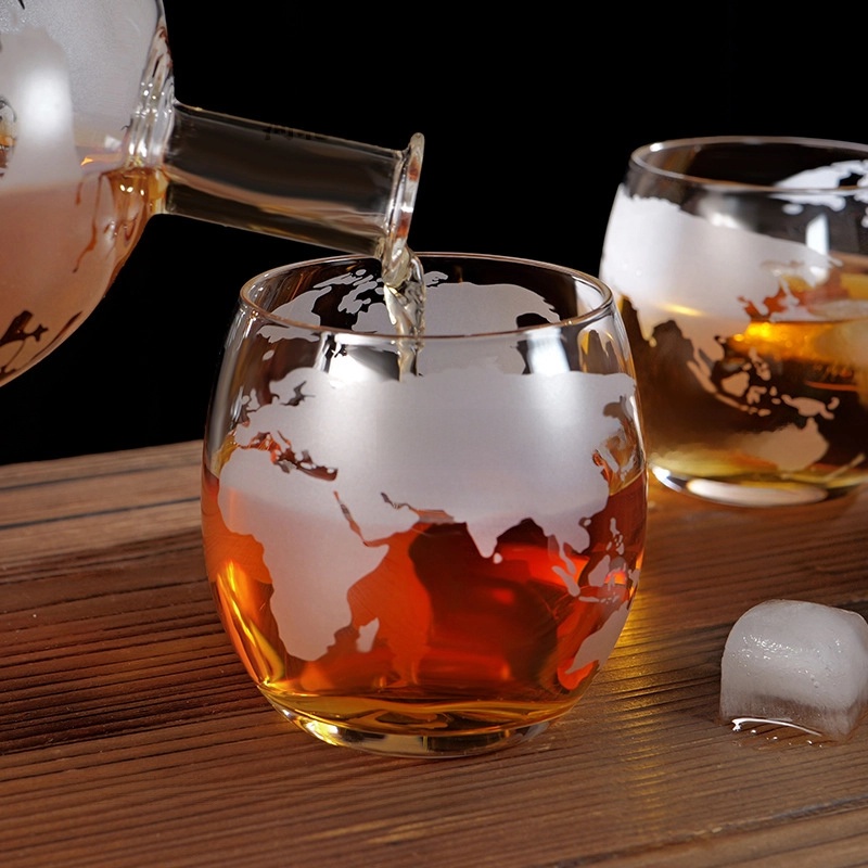 Casual Solid Color High Borosilicate Glass Wine Container 1 Piece 1 Set