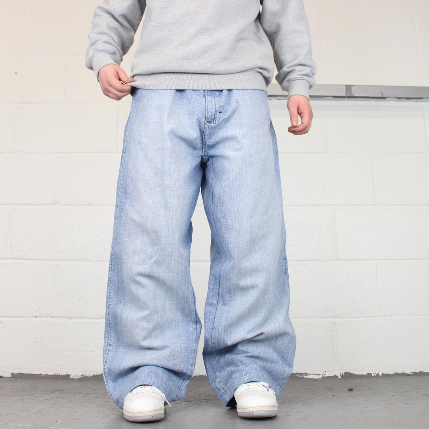 Men's Loose Solid Color Jeans