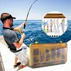 Fishing Lures Kit Soft and Hard Bait Hooks Sinker Weights Swivels Gifts for Men