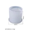 Epoxy Resin Silicone Mold for Flowerpot Pen/Candle Soap Holder Mold Craft Tool