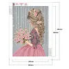 Diamond Painting-DIY Crystal Rhinestone Girl