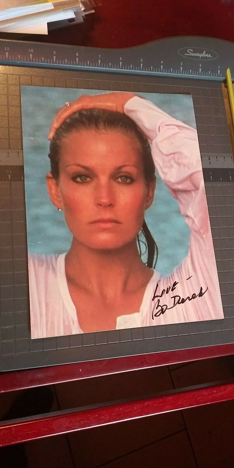 Bo Derek signed 8x10