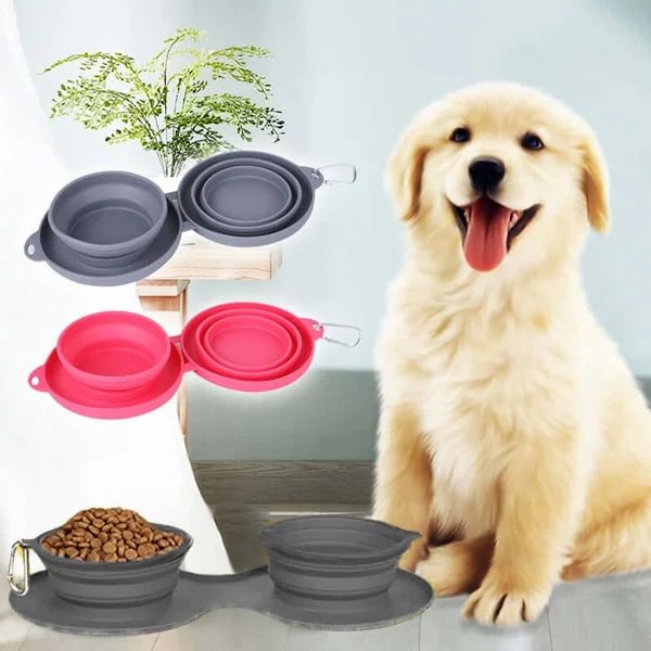 (50% OFF) Mintiml® Travel Dog Diner Set-"Walking pet food tray"