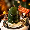 Christmas Music Box Rotating Mug with Light