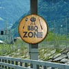 BBQ Zone - Round Metal Tin Signs(12*12Inch)