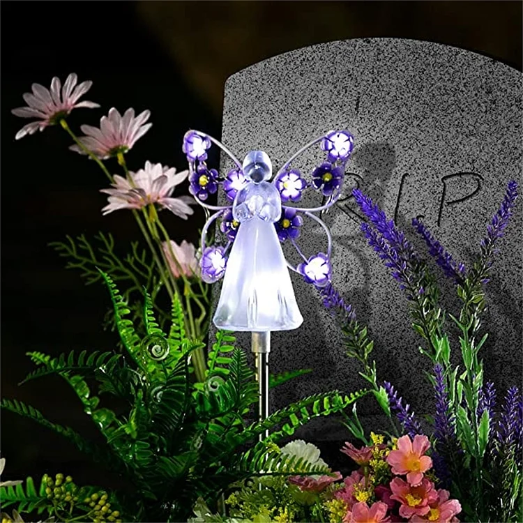 Crafsouvent Waterproof Solar Angel lights