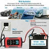 Car Charger Portable Car Booster 12V 5A Orange for Motorcycle SUV (EU)