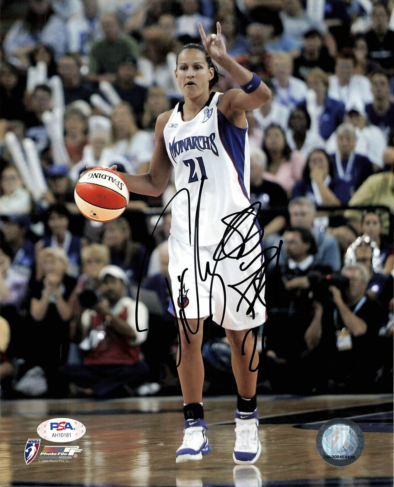 Ticha Penicheiro Signed 8x10 Photo Poster painting PSA/DNA Autographed Sacramento Monarchs