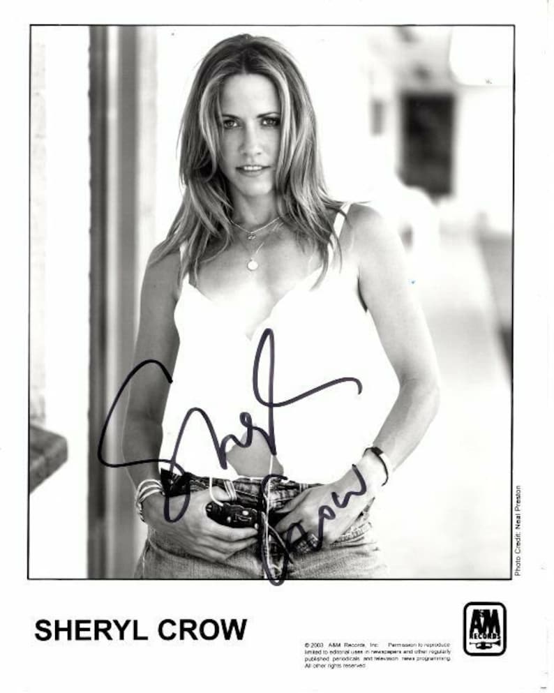 Sheryl crow signed autographed Photo Poster painting