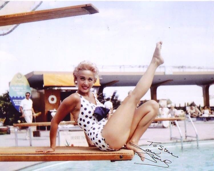 JANE POWELL Autographed Signed Photo Poster paintinggraph - To Steve