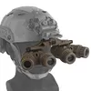 Flippable Night Vision Goggles Model Four-Eye Helmet Binocular NVG Mount Props