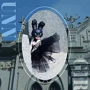 Black & White swan Bunny Girl - Original Design Resin Statue - WOW Studio [Pre-Order]-shopify