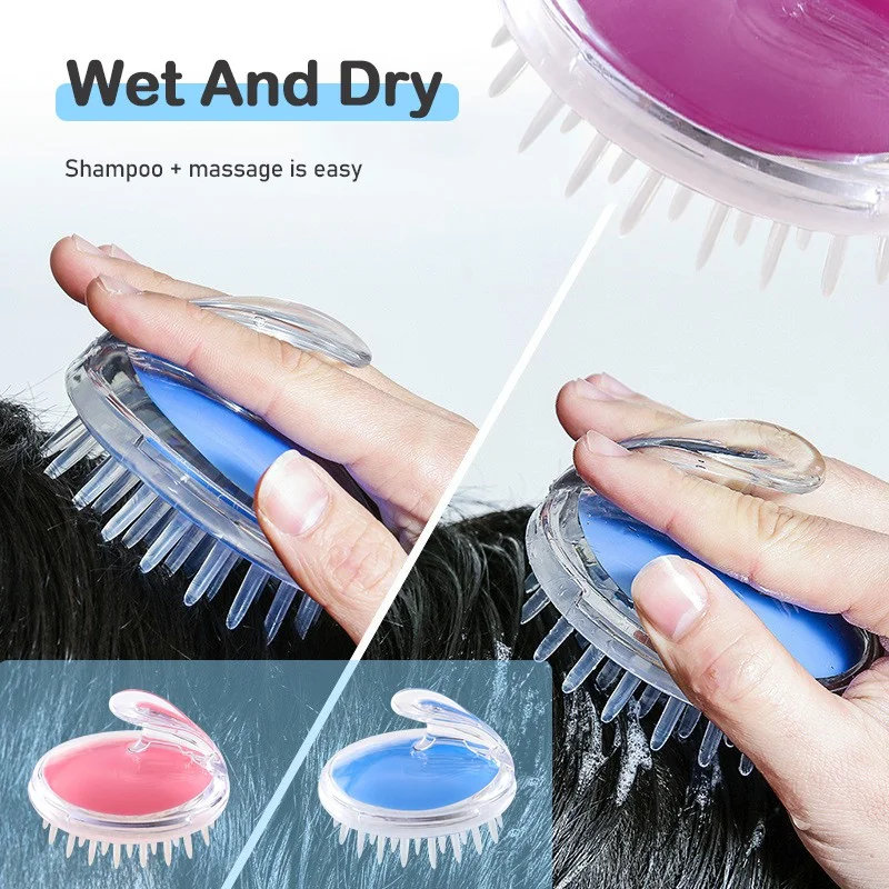 Silicone Shampoo Massage Brush(BUY 2 GET 2 FREE NOW)