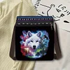 DIY Wolf Special Shape Diamond Painting Shopping Bag Shoulder Bag