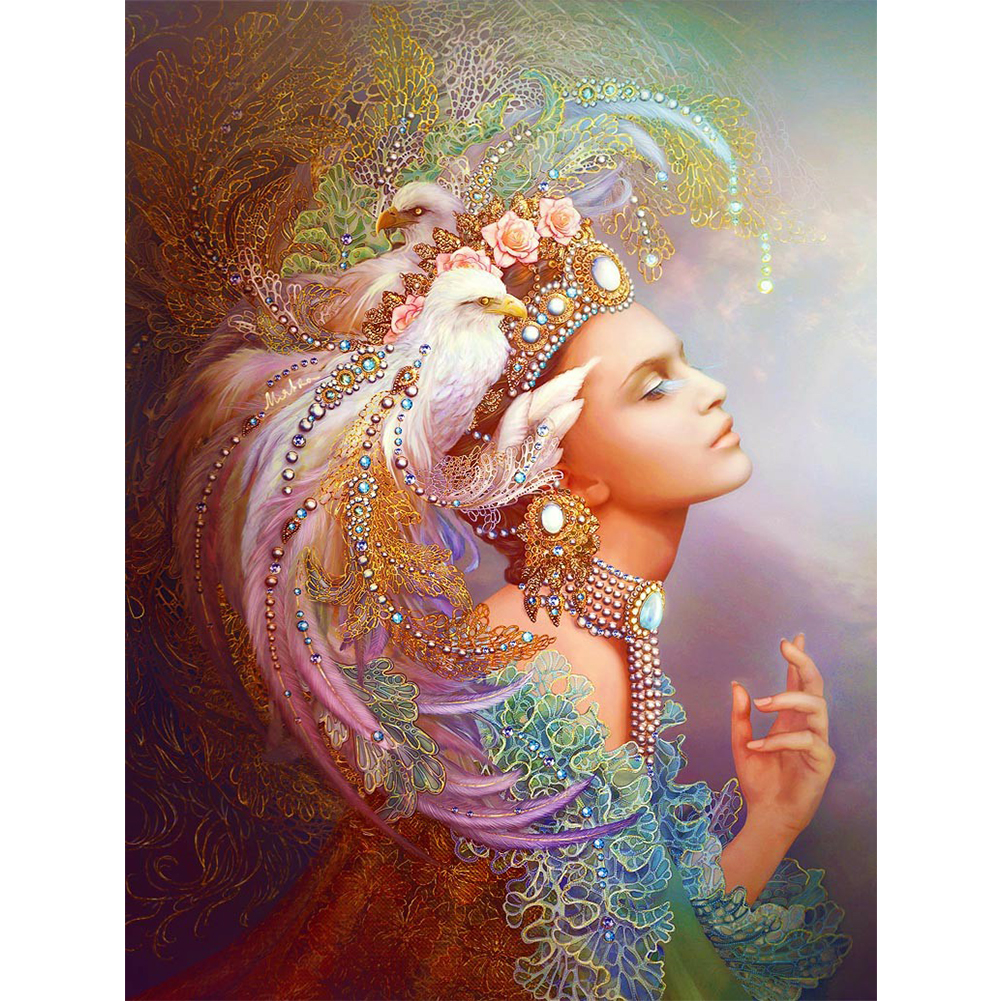 

Beauty - Round Drill Diamond Painting - 30*40CM, 501 Original