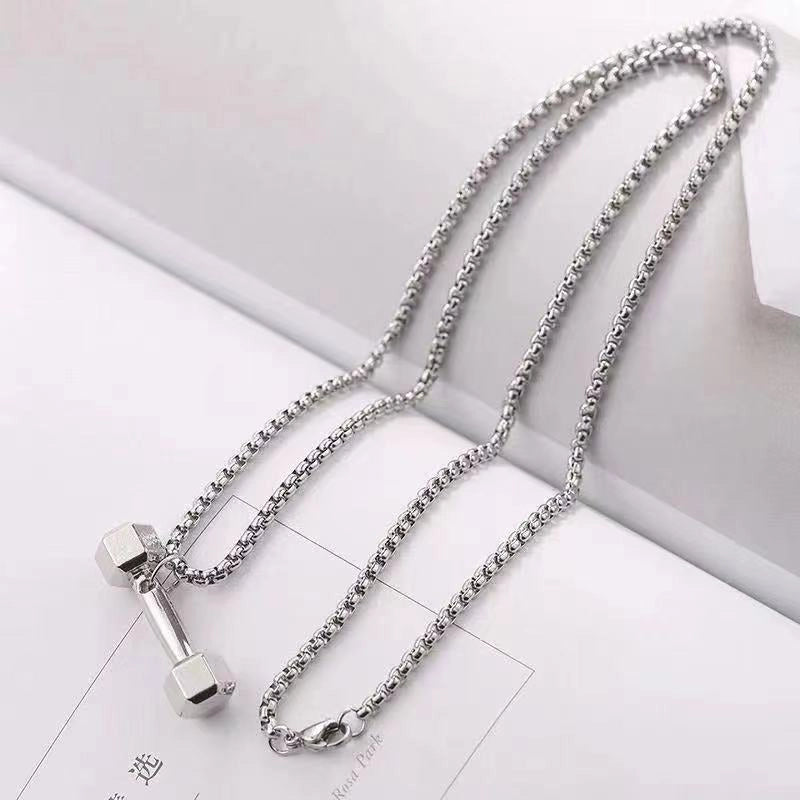 Hip-Hop Vintage Style Animal Letter Alloy Titanium Steel Plating Men’s Pendant Necklace Men Pendant Necklaces