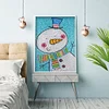 Snowman-Crystal Rhinestone Diamond Painting