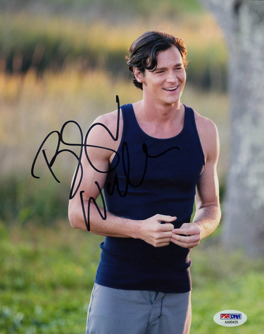 Benjamin Walker SIGNED 8x10 Photo Poster painting Travis The Choice HOT PSA/DNA AUTOGRAPHED