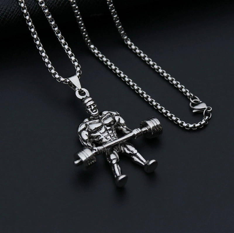 Hip-hop Cross Star Snake Stainless Steel Alloy Plating Pendant Necklace4