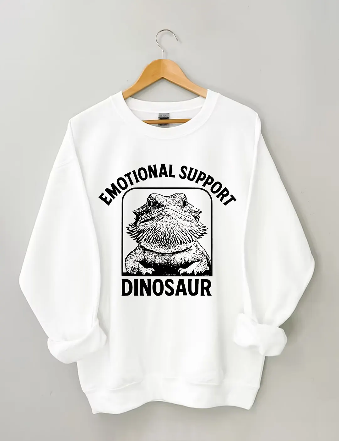 Emotional Support Dinosaur Sweatshirt