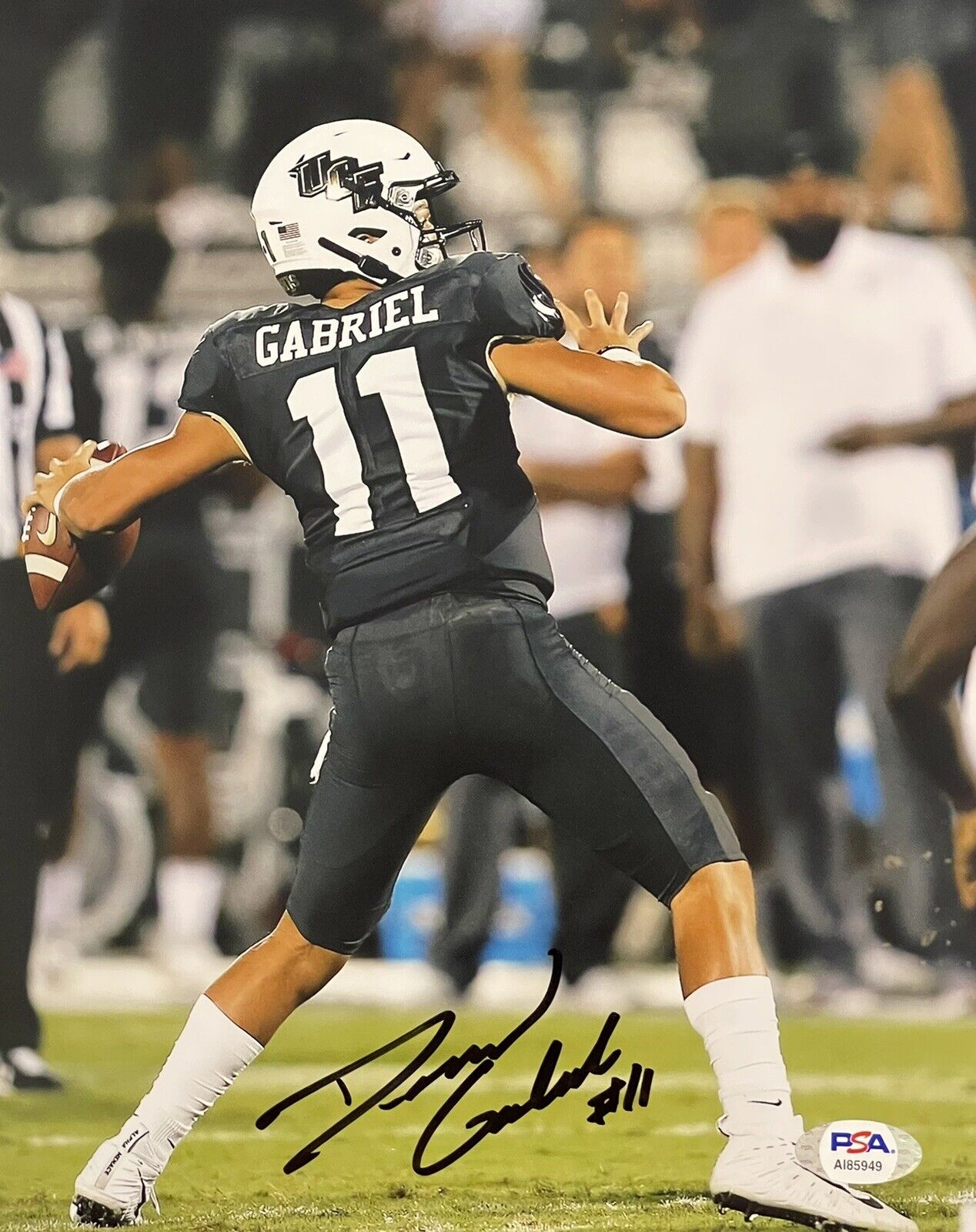 Dillon Gabriel Signed Autographed UCF Knights 8x10 Photo Poster painting PSA/DNA