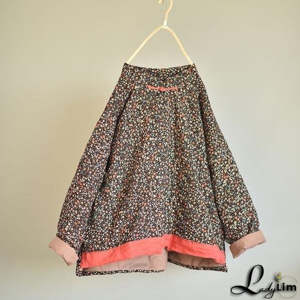 Autumn Winter new Cotton Linen Comfortable Long Sleeve Women Jackets