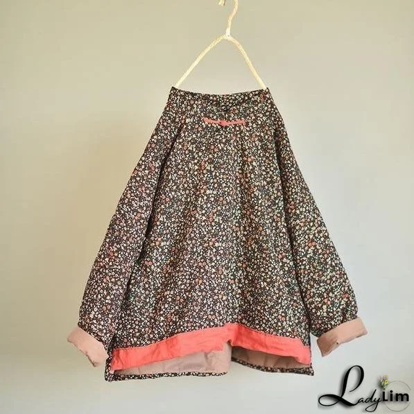 Autumn Winter new Cotton Linen Comfortable Long Sleeve Women Jackets