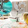 Creative Machine Quilting Template(With Instructions)