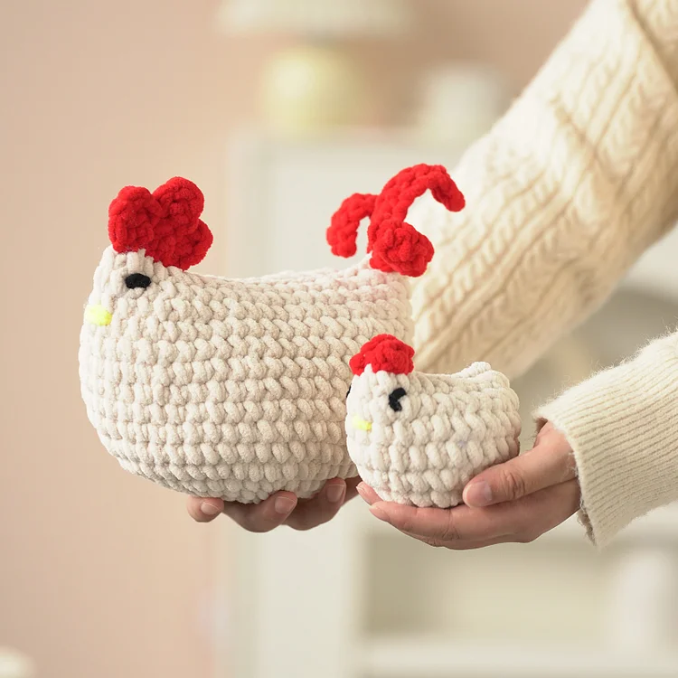 YarnSet - Crochet Kit For Beginners - Hen