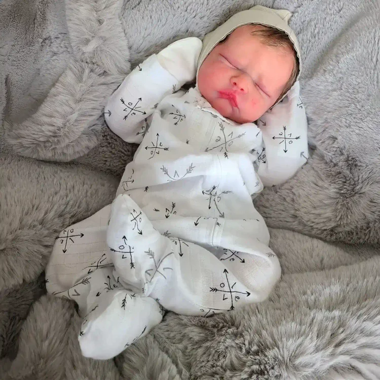  12"& 16" Flexible Full Body Silicone Reborn Doll Boy or Girl Melbin and Sudeia - Reborndollsshop®-Reborndollsshop®