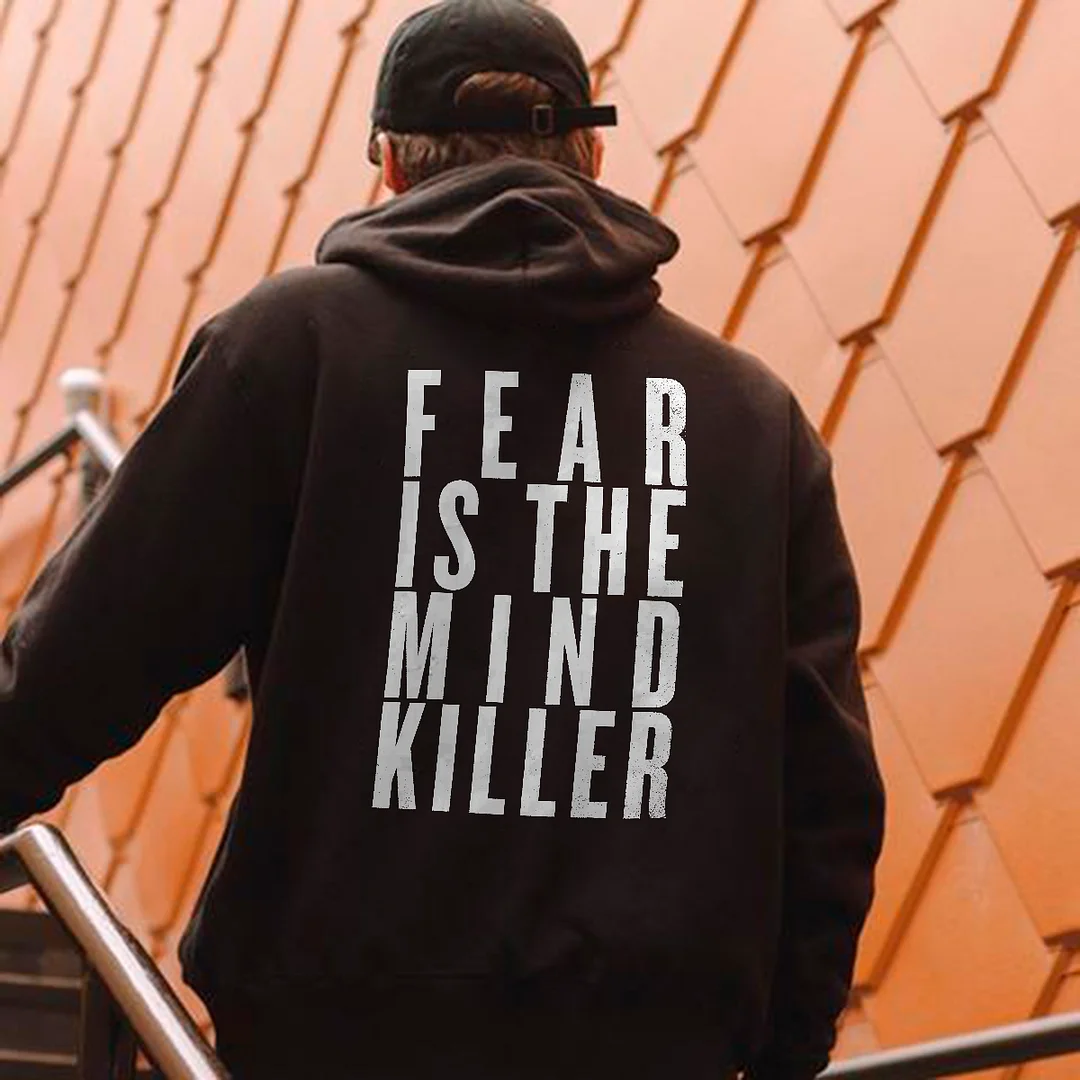 UPRANDY Fear Is The Mind Killer Men's Hoodie -  UPRANDY