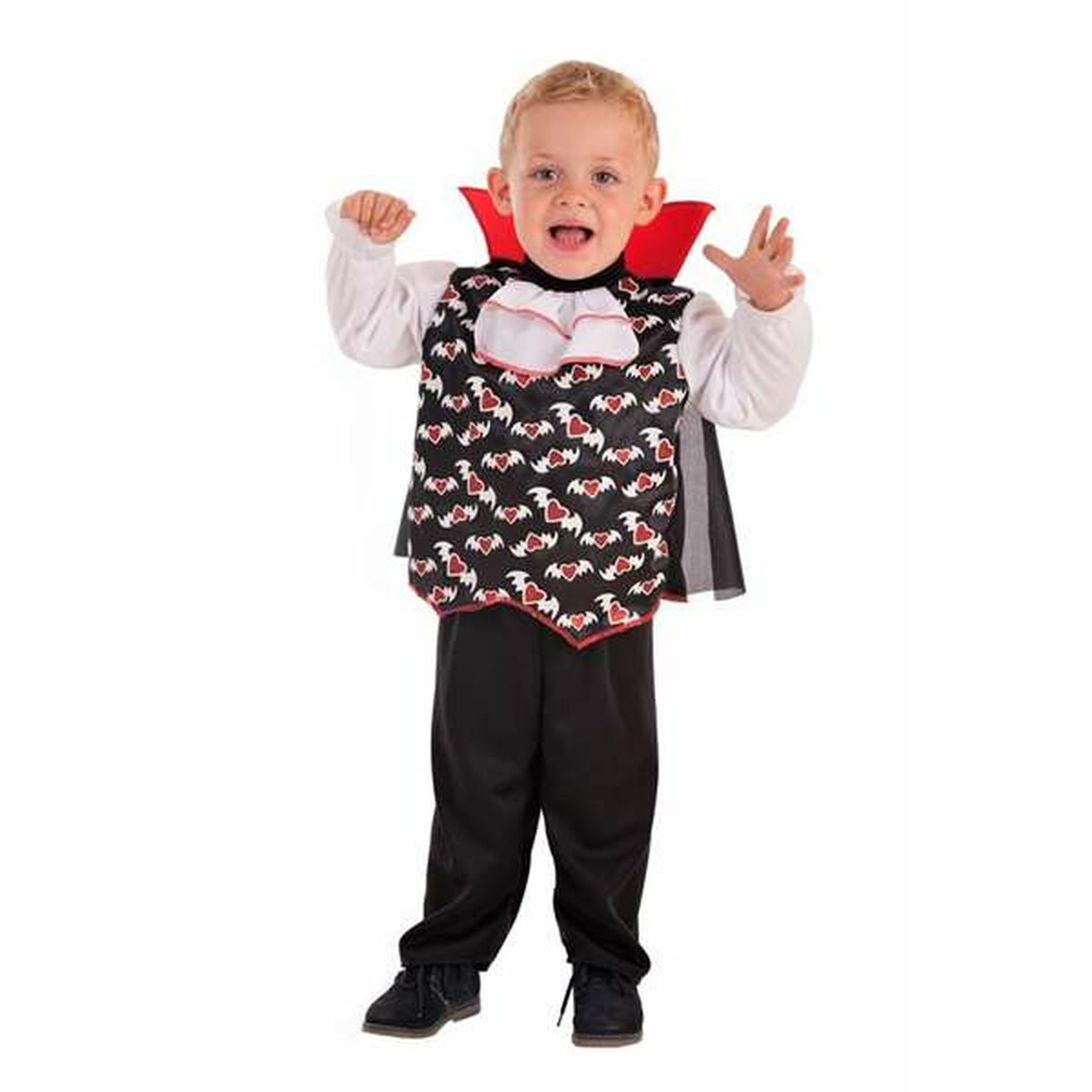 Costume for Babies Dr&aacute;cula 0-12 Months (3 Pieces)