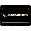Rammstein - Panneaux en &eacute;tain m&eacute;tallique(20*30cm/30*40cm) - Musique