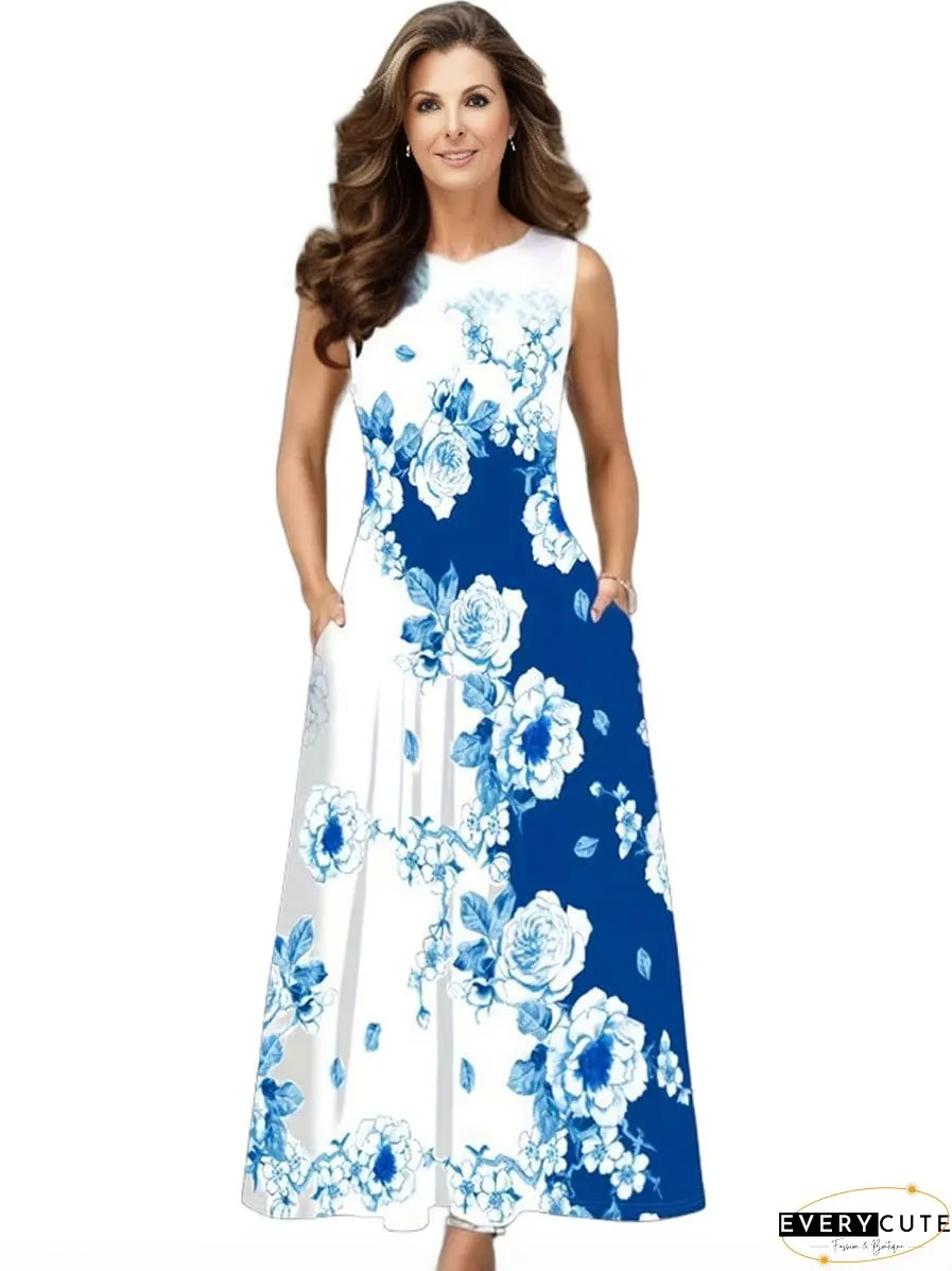 Plus Size Floral Dress