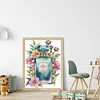 Cross Stitch - 14CT Partial Stamped - Perfume(26*35cm)、[Everydayedeals]
