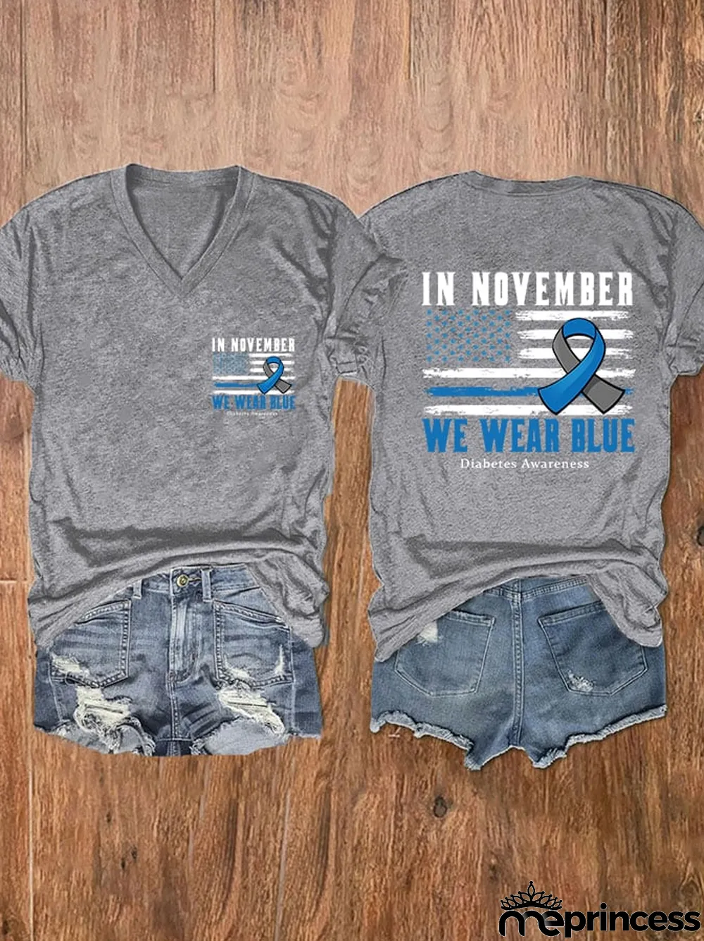 Women's Diabetes Awareness Casual T-Shirt