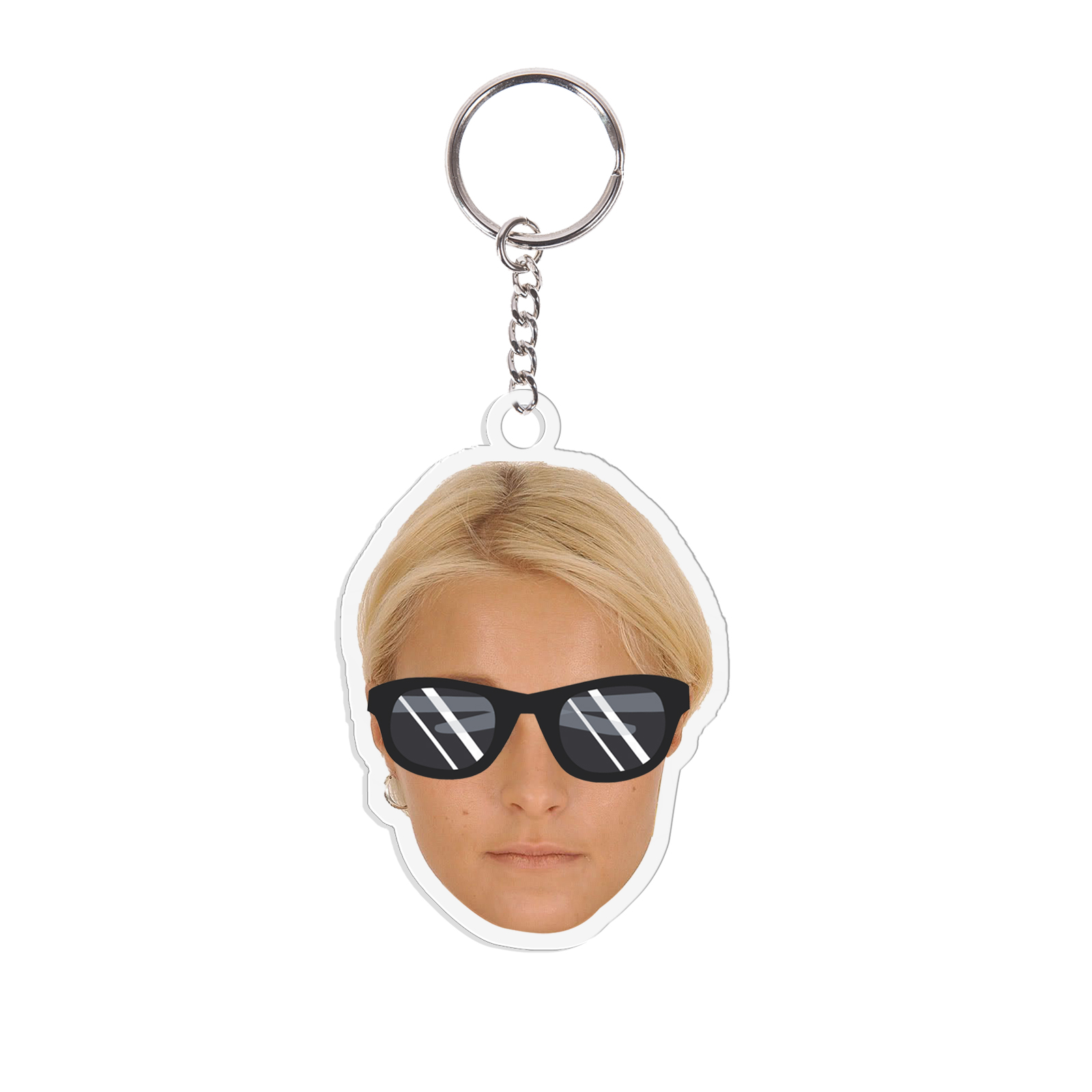 Custom Photo Acrylic Keychain Funny Keychain Personalised Gift for Him/Her-Jessemade AU