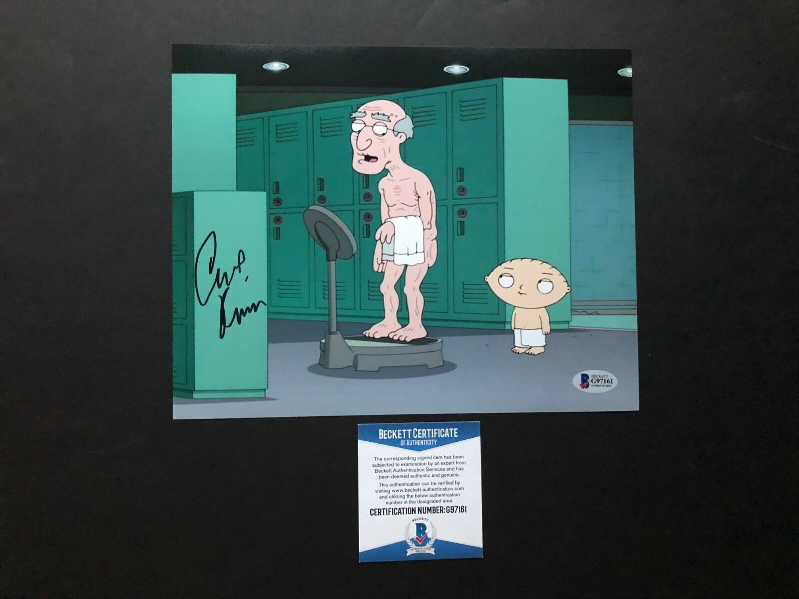 Carl Reiner Hot! signed autographed Family Guy 8x10 Photo Poster painting Beckett BAS coa