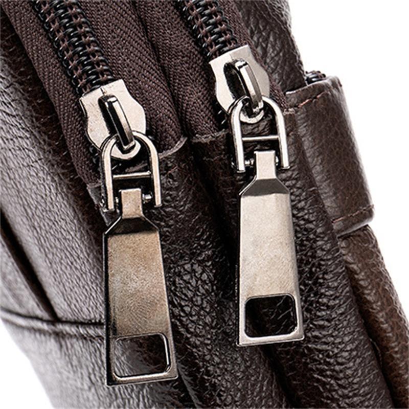 Men's High Quality Crossbody Bag Leather Shoulder Bag