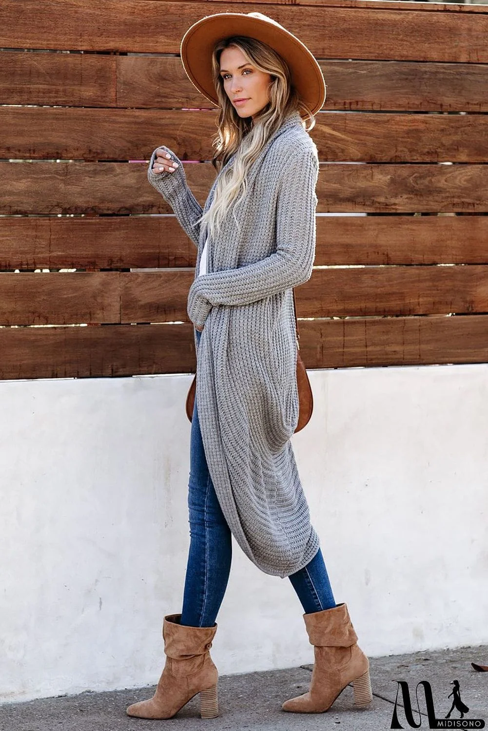 MidiSono - Cashmere Blend Convertible Cardigan